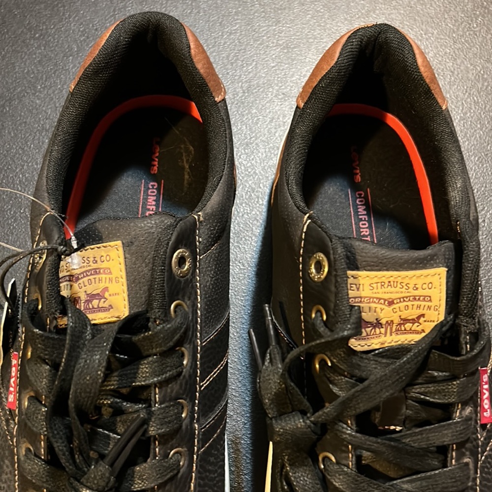 Men’s Levi’s blackshoe size 13 US - Picture 5 of 7